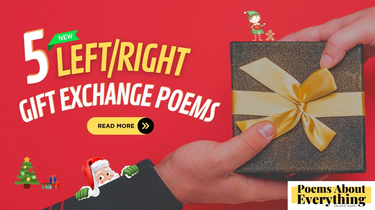 LEFT RIGHT Gift Exchange Poems for Christmas